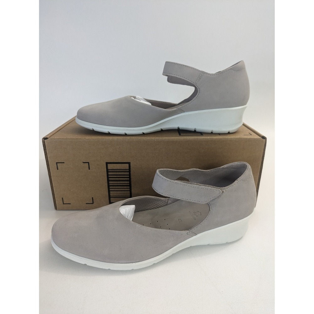 ECCO Women's Felicia Mary Jane Pump, Grey Rose, 10-10.5